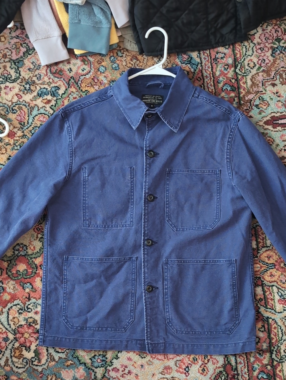 Imogene + Willie Men's Blue Workwear Jacket